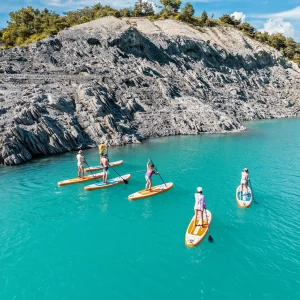 People cruising on Aqua Marina Pure Air Coast
