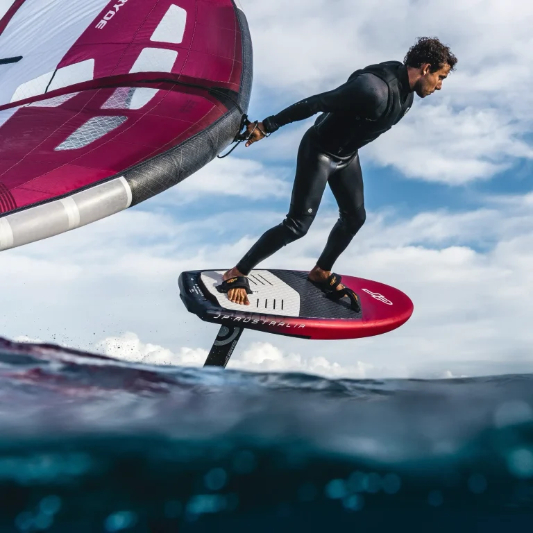 JP-Australia R-Winger wing foil board in action