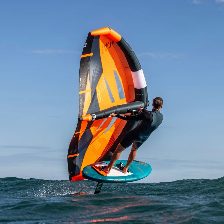 Tabou Rocket Team Wing foil board action