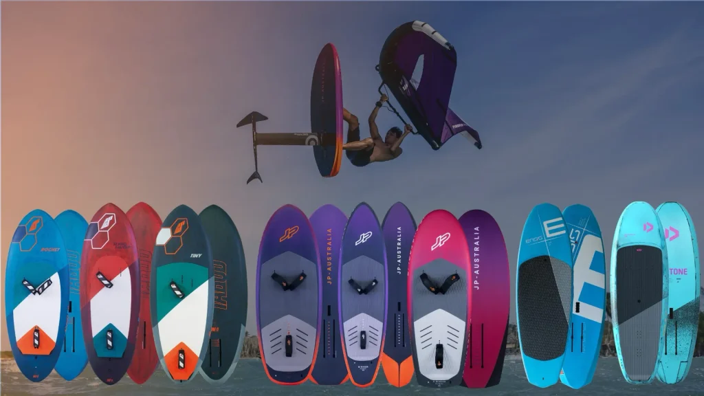 Wing foil midlenght boards overview