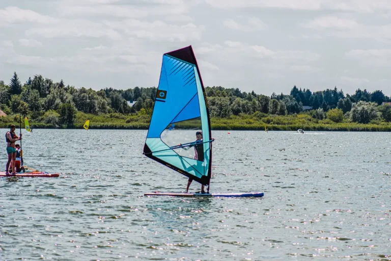 WindSUP in action on the water