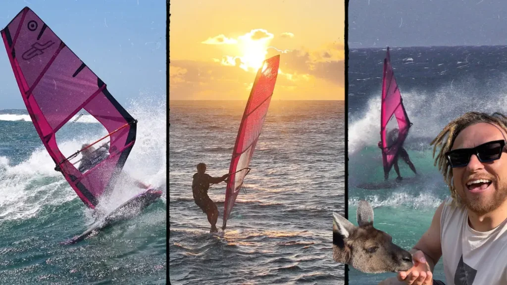 Maciek Rutkowski shredding Australian waves!