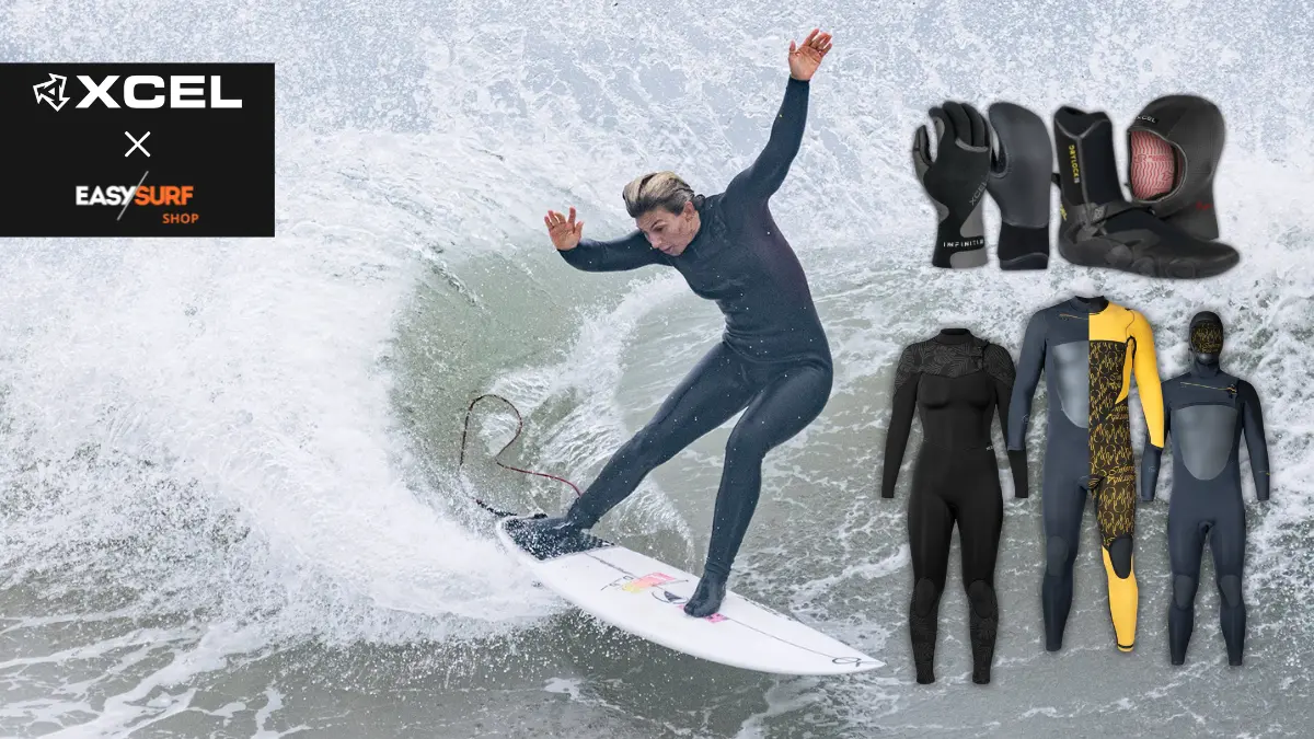 XCEL WETSUITS AT EASY-surfshop