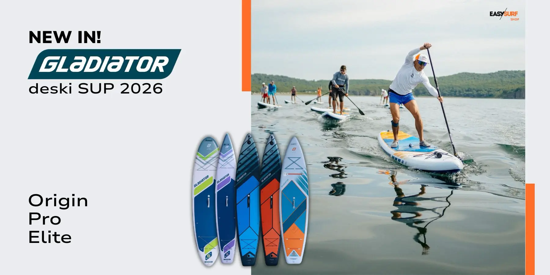 Nowe deski SUP od Gladiator już dostępne!