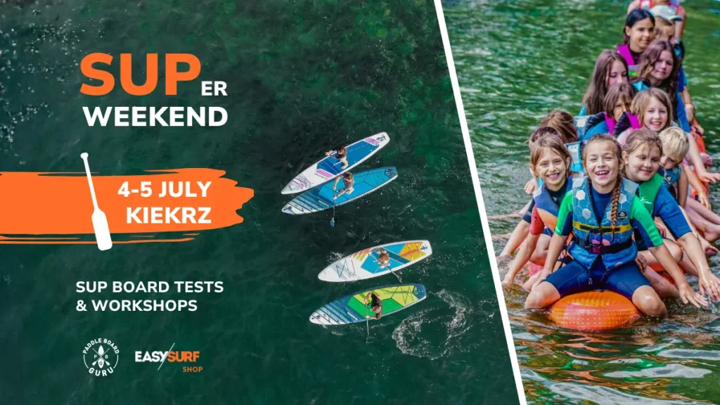 sup board tests and workshops in Kiekrz