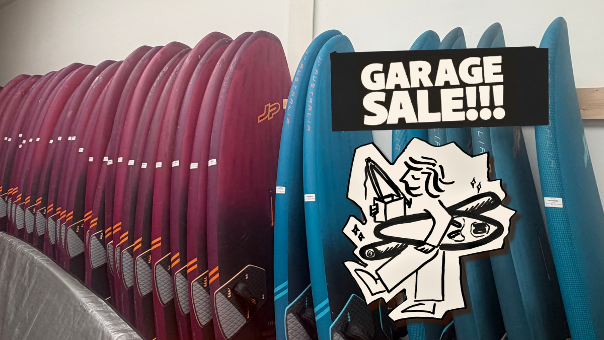 colorful boards for garage sale