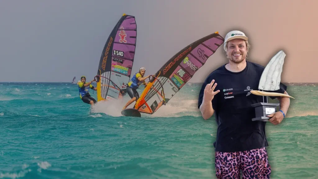 Maciek Rutkowski 3rd in PWA Slalom X 2026