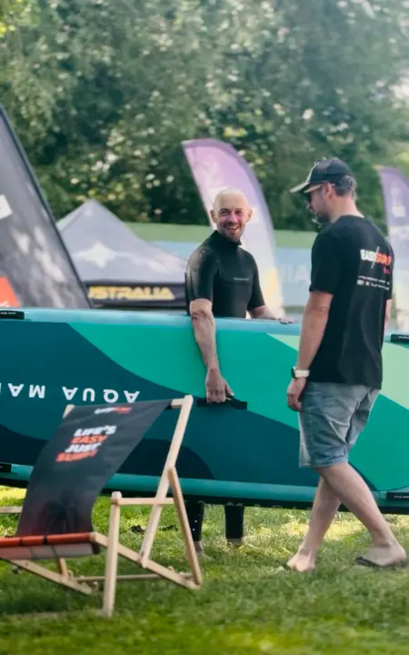 sup demo days organized by EASY-surfshop in Kiekrz
