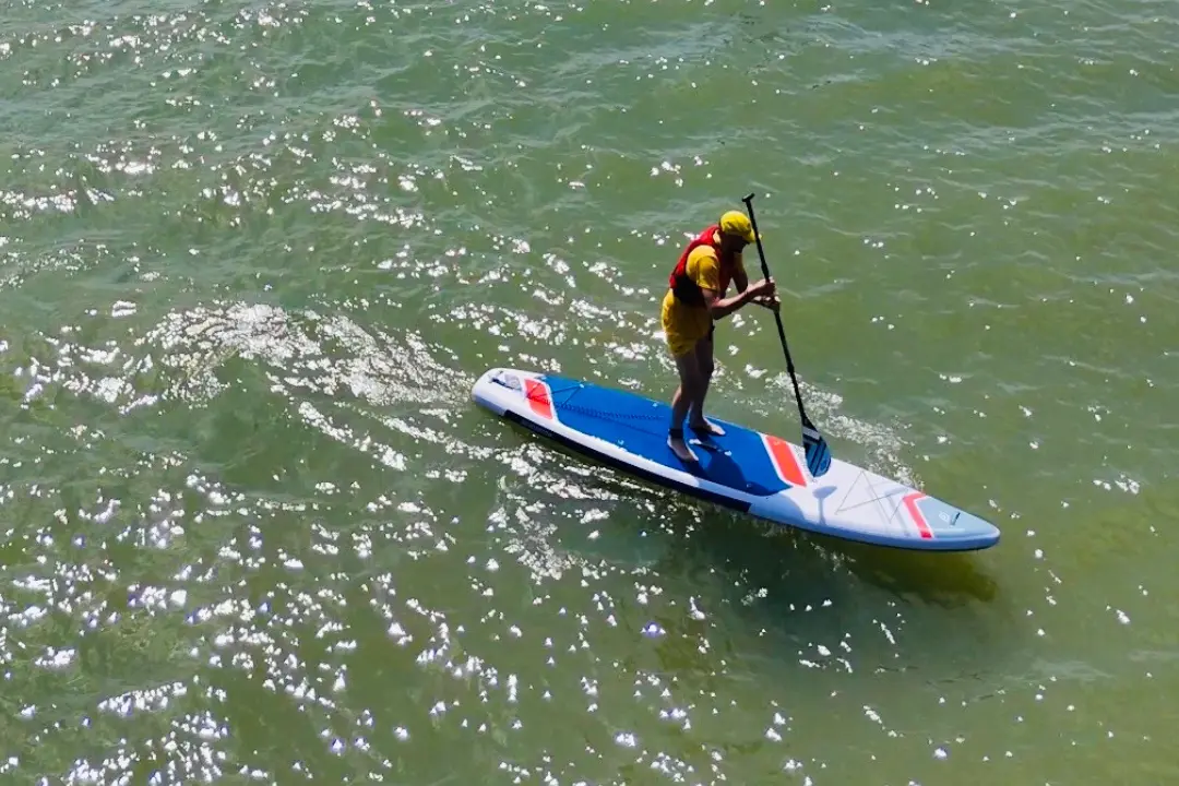 peopole during sup demo days organized by EASY-surfshop in Kiekrz