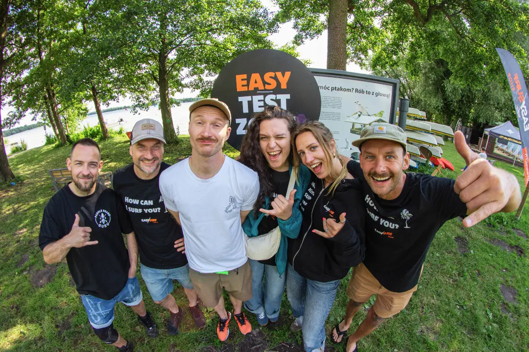 peopole during sup demo days organized by EASY-surfshop in Kiekrz