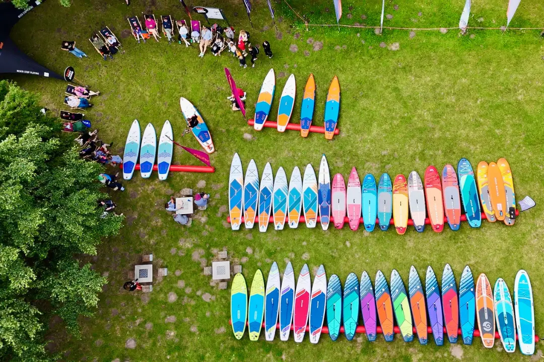 sup demo days organized by EASY-surfshop in Kiekrz