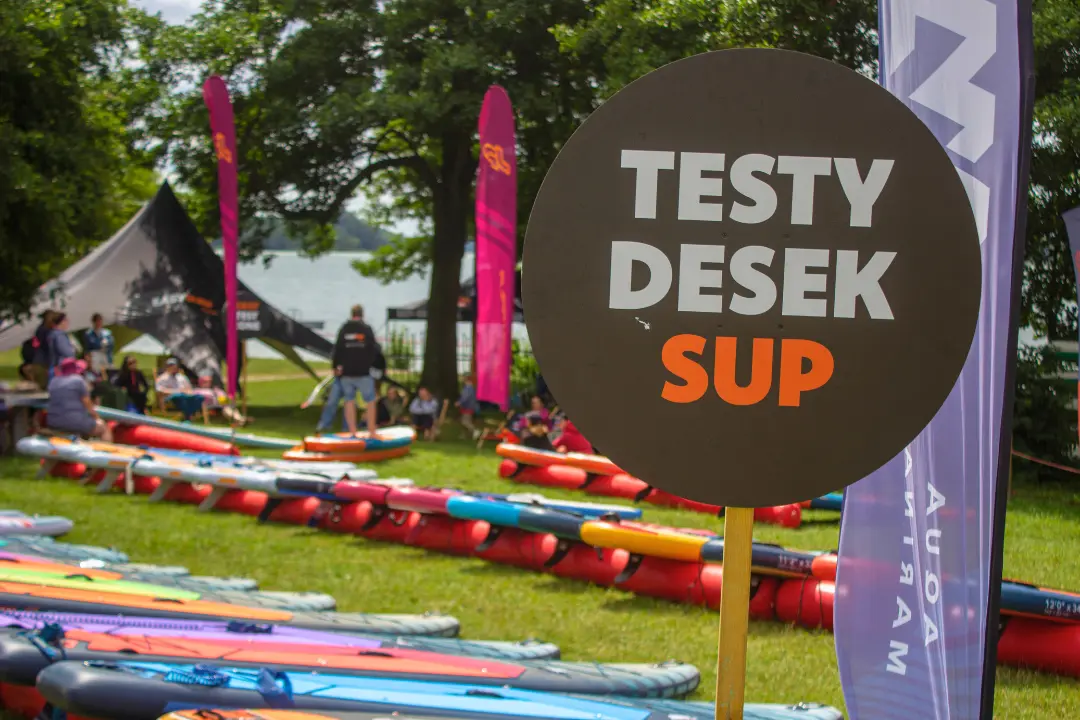 sup demo days organized by EASY-surfshop in Kiekrz