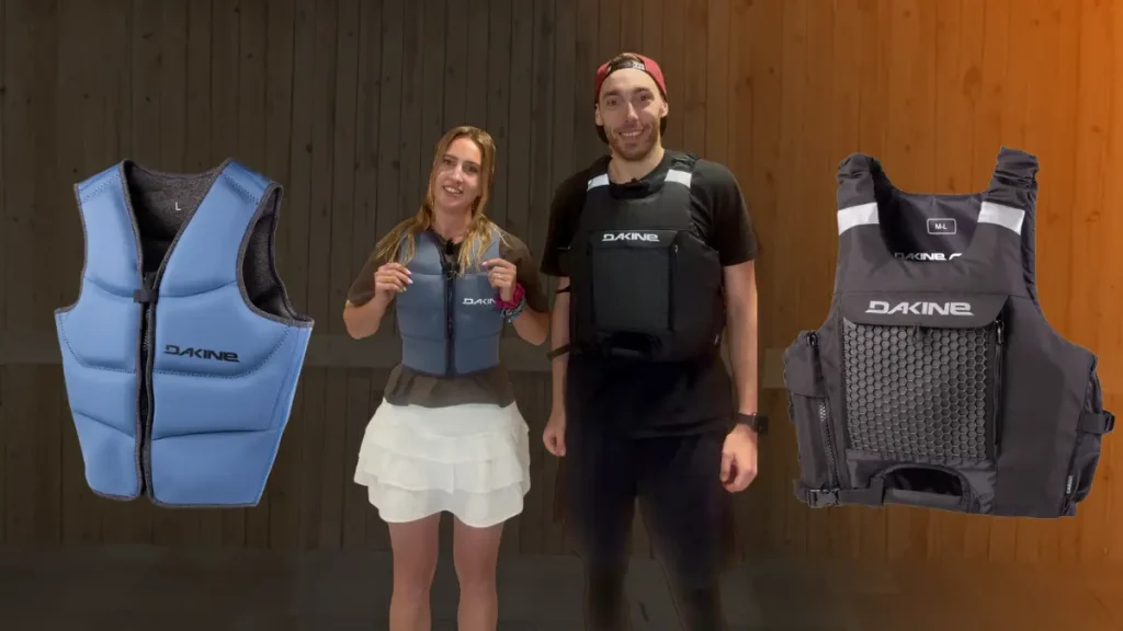 impact vest and buoyancy vest - Dakine Surface and Dakine Seeker DLX compared by the EASY-surfshop Team