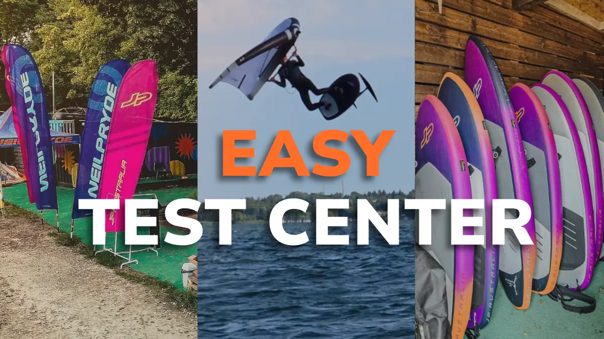 Try wing foil gear before you buy – EASY Test Center Kiekrz thumbnail