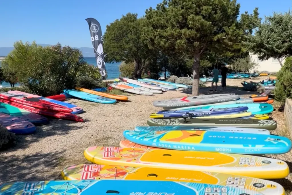 wyjazd zespołu EASY-surfshop do Chorwacji w celu zapoznania się z najnowszymi kolekcjami desek SUP