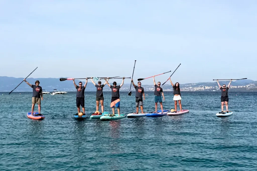 wyjazd zespołu EASY-surfshop do Chorwacji w celu zapoznania się z najnowszymi kolekcjami desek SUP